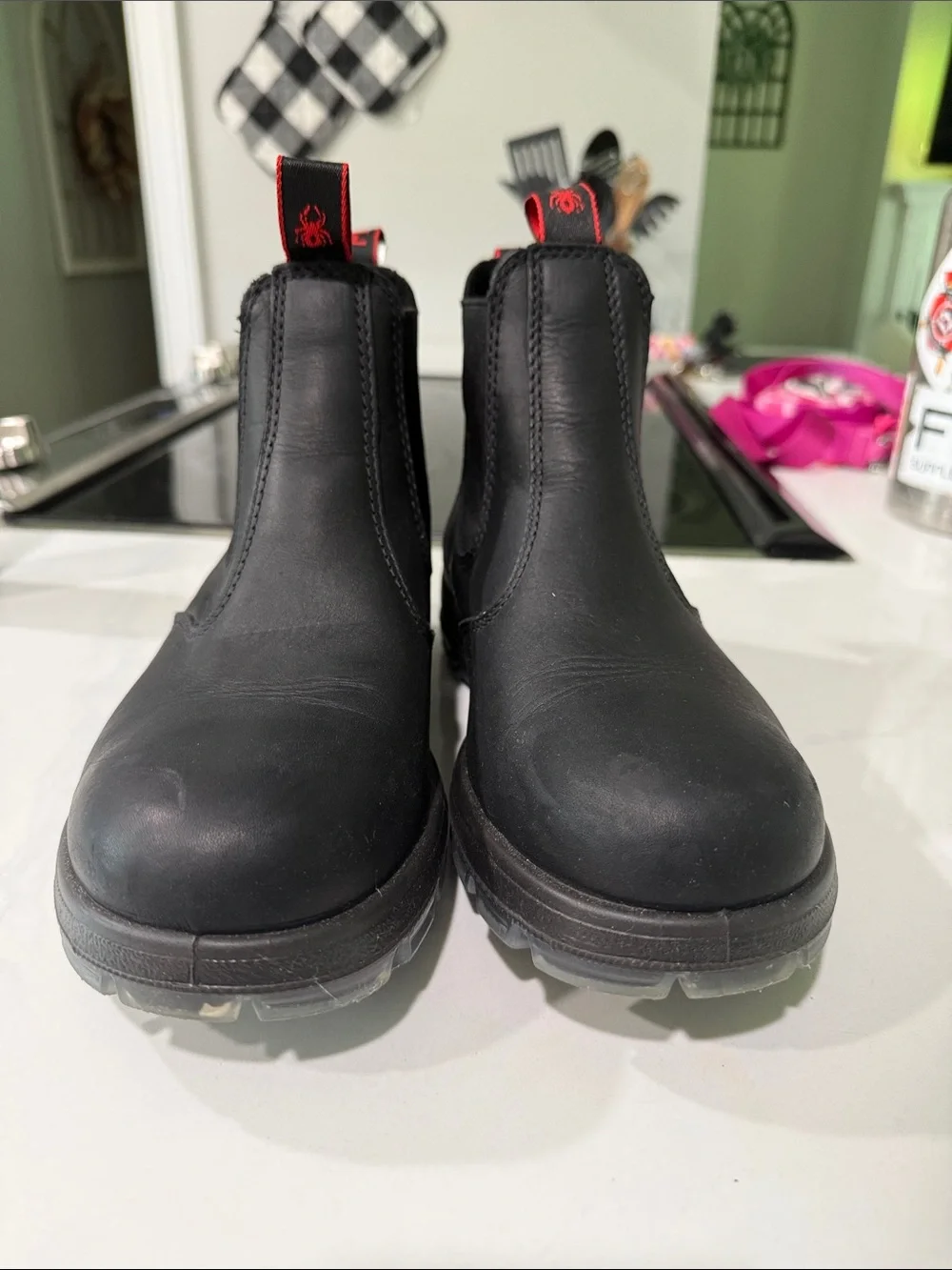 Redback Boots comfortable black